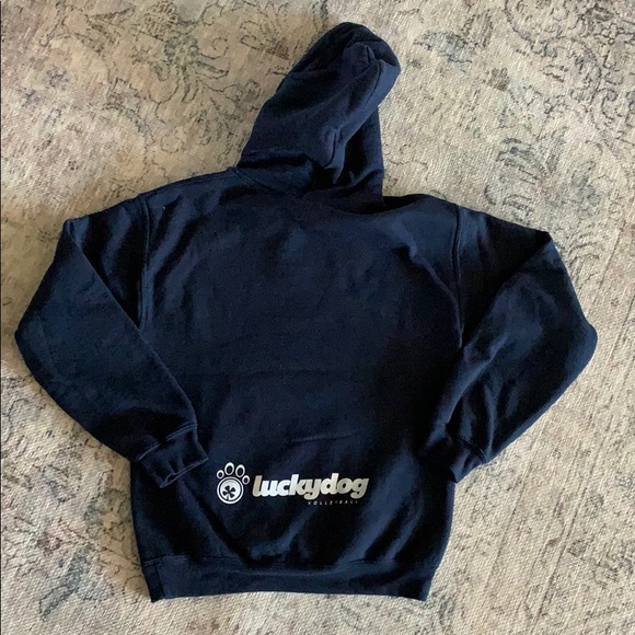Women’s Luckydog volleyball sweatshirt hoodie S - Picture 3 of 5